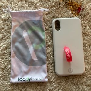 White Loopy Case